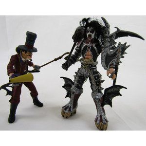 KISS Psycho Circus GENE SIMMONS Ring Master Action Figure MCFARLANE Toys VTG 90s